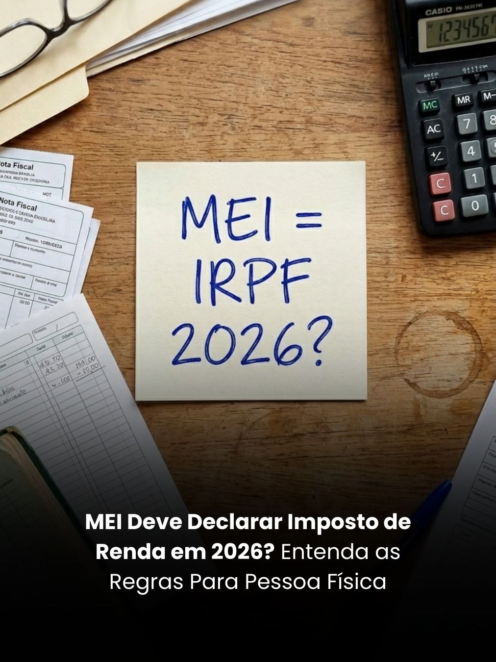 MEI Deve Declarar Imposto de Renda em 2026? Entenda as Regras Para Pessoa Física