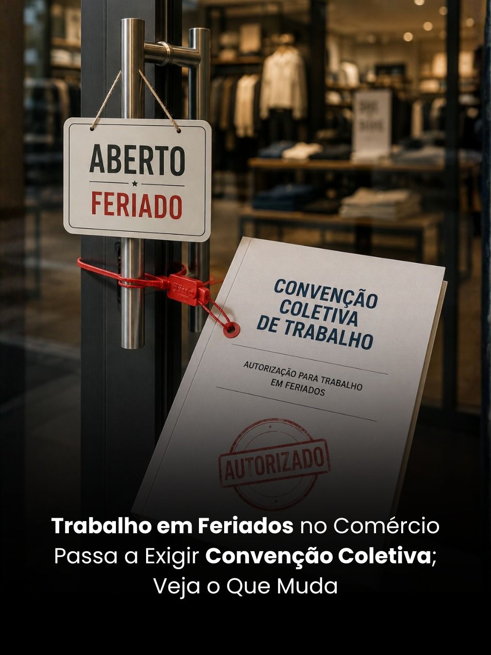Trabalho em Feriados no Comércio Passa a Exigir Convenção Coletiva; Veja o Que Muda
