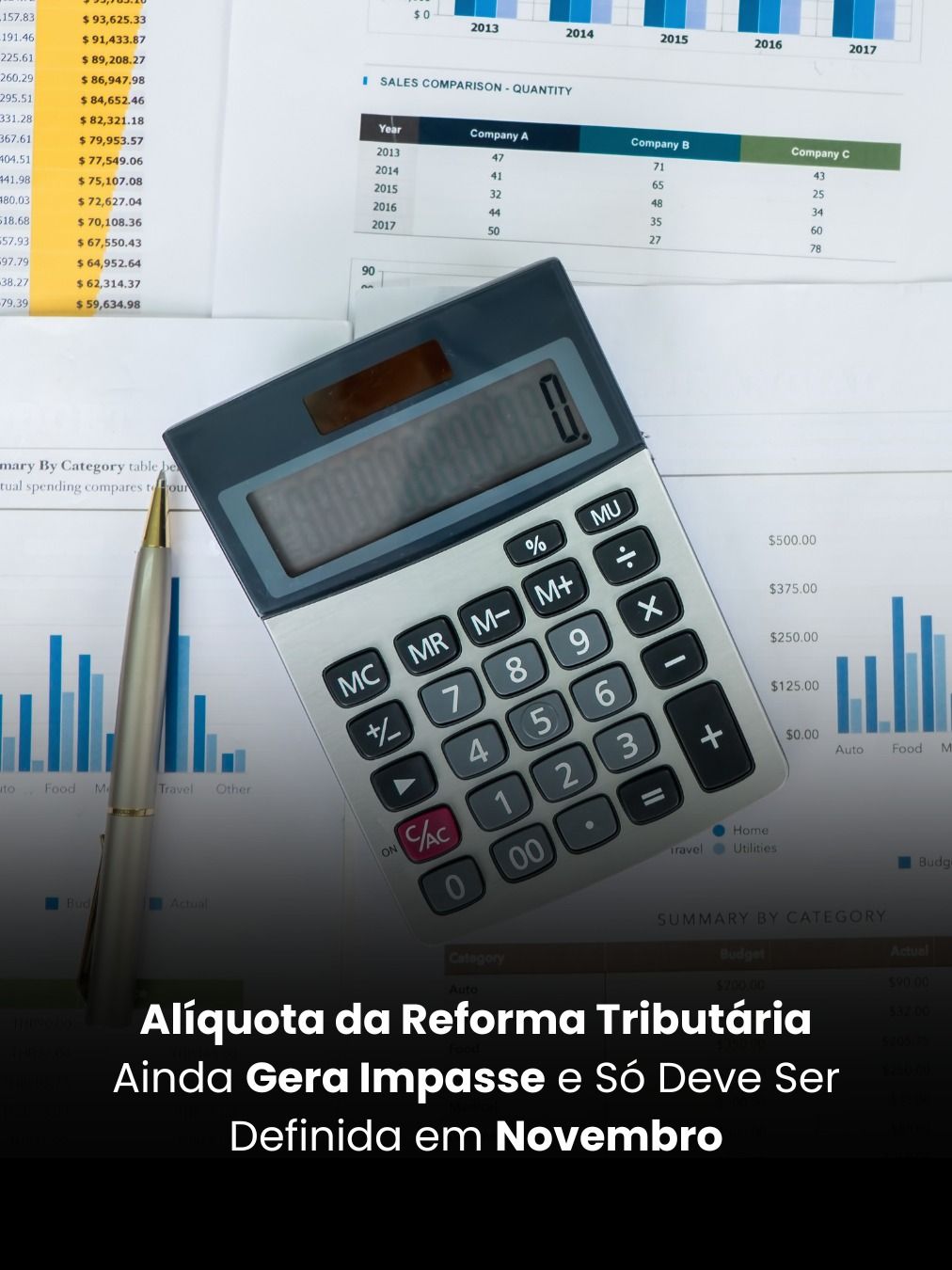 Alíquota da Reforma Tributária Ainda Gera Impasse e Só Deve Ser Definida em Novembro